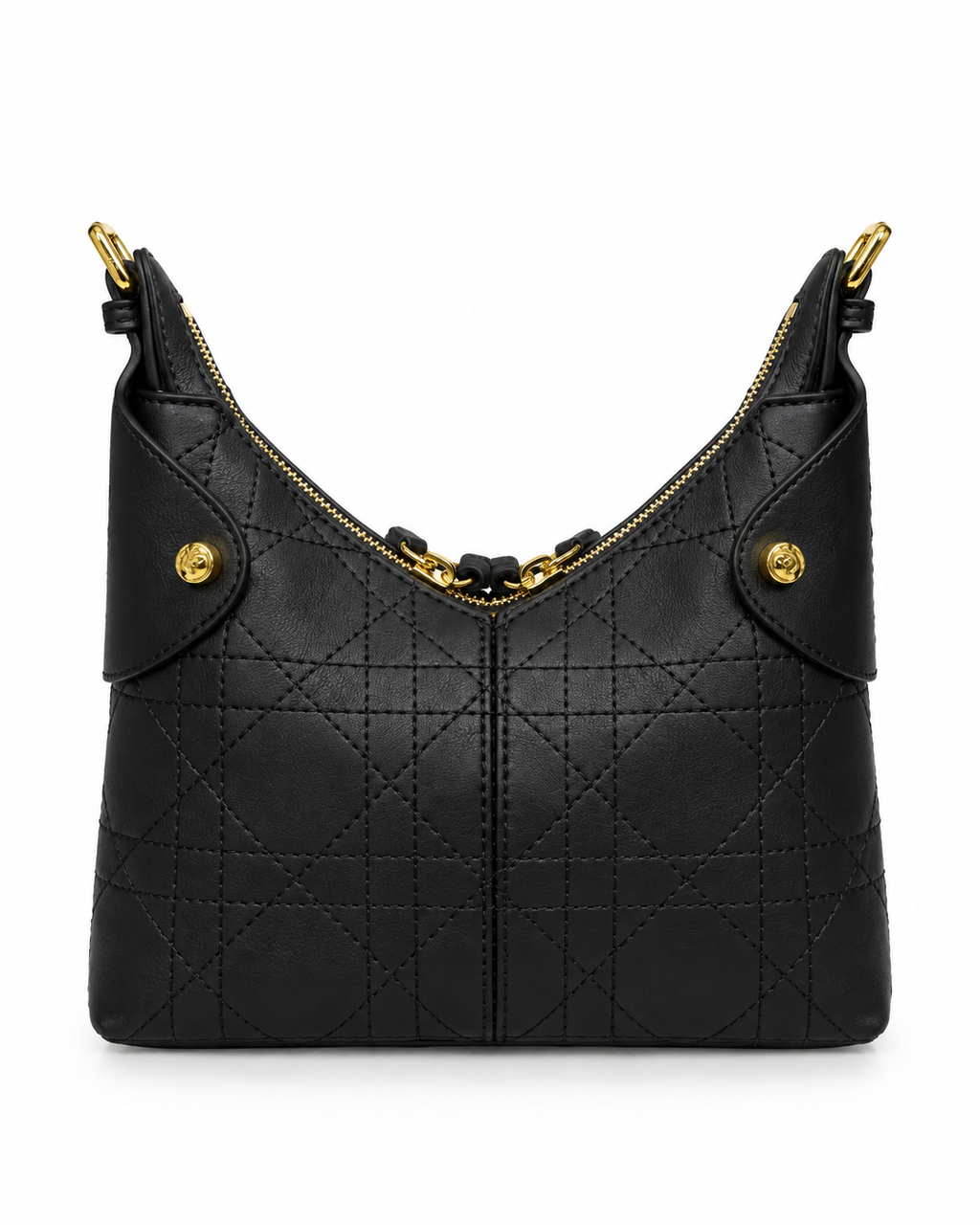 Dior Voyage Bag In Cannage Leather