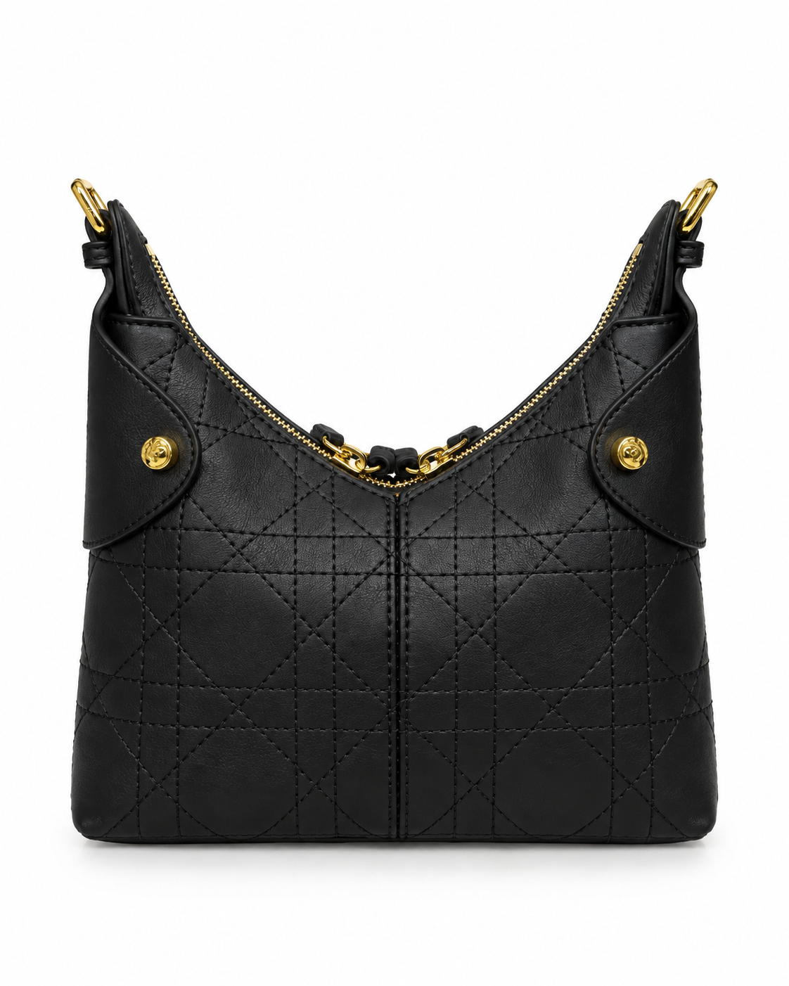 Dior Voyage Bag In Cannage Leather