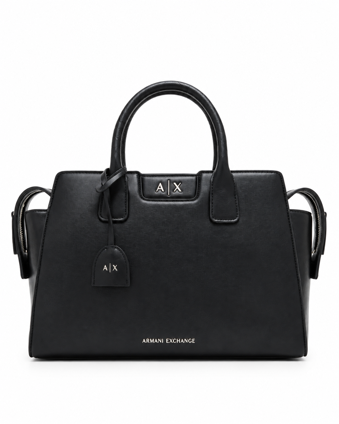 Armani Exchange Medium Detachable-Strap Tote Bag