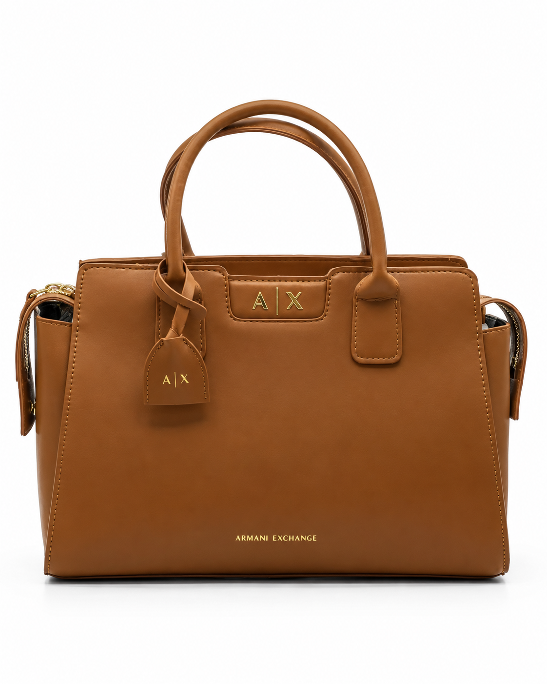 Armani Exchange Medium Detachable-Strap Tote Bag
