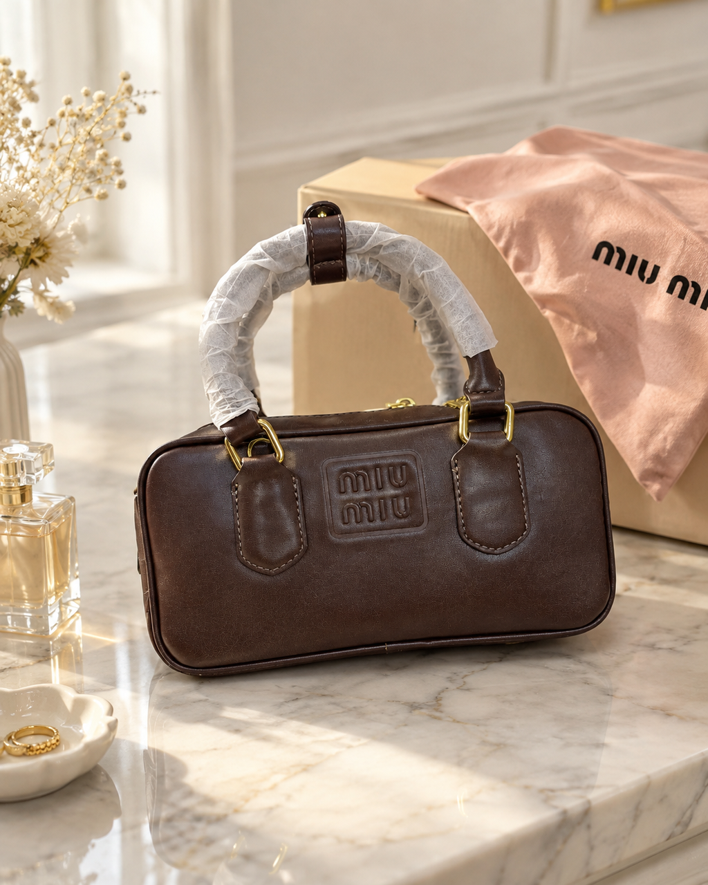 Miu Miu Arcadie Leather Bag