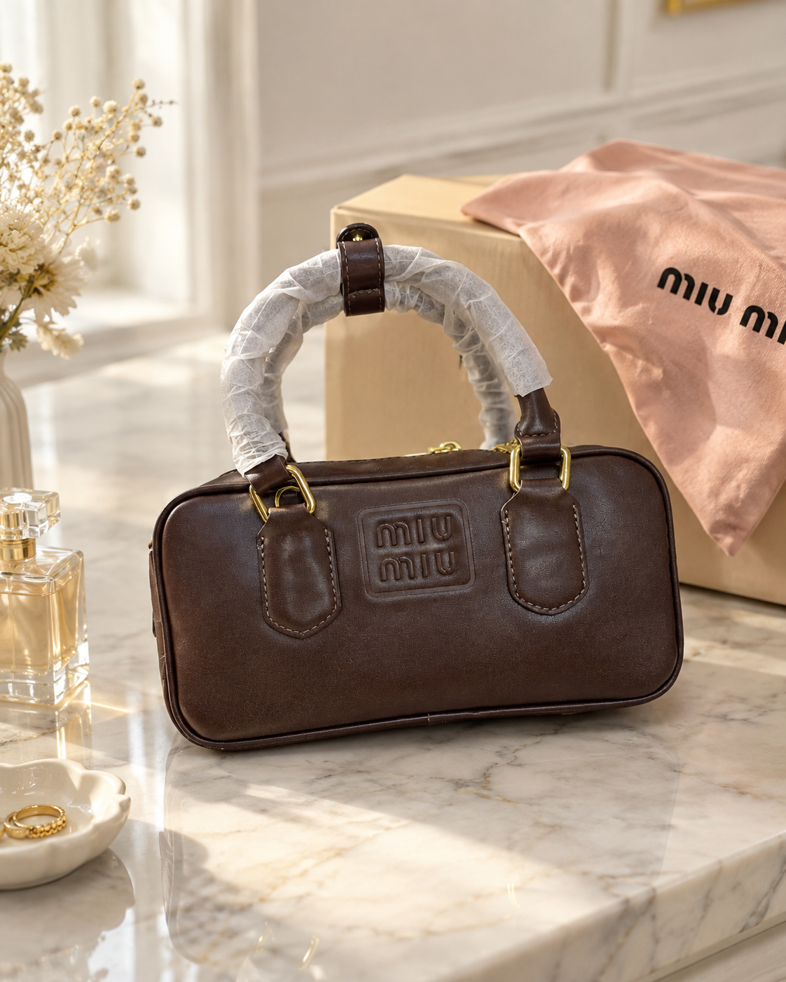 Miu Miu Arcadie Leather Bag