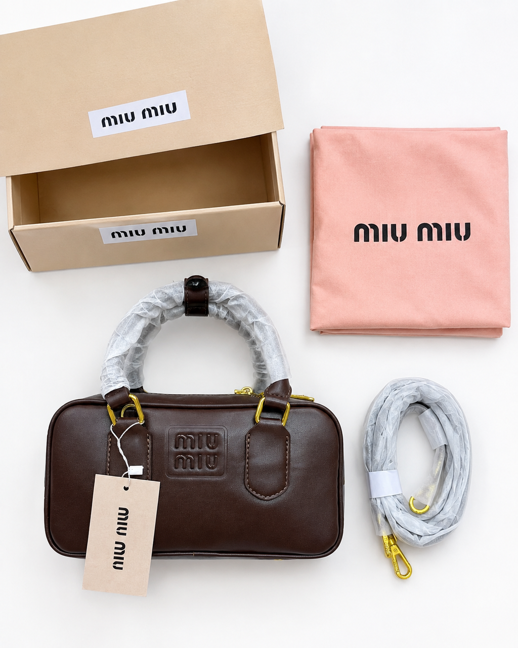 Miu Miu Arcadie Leather Bag