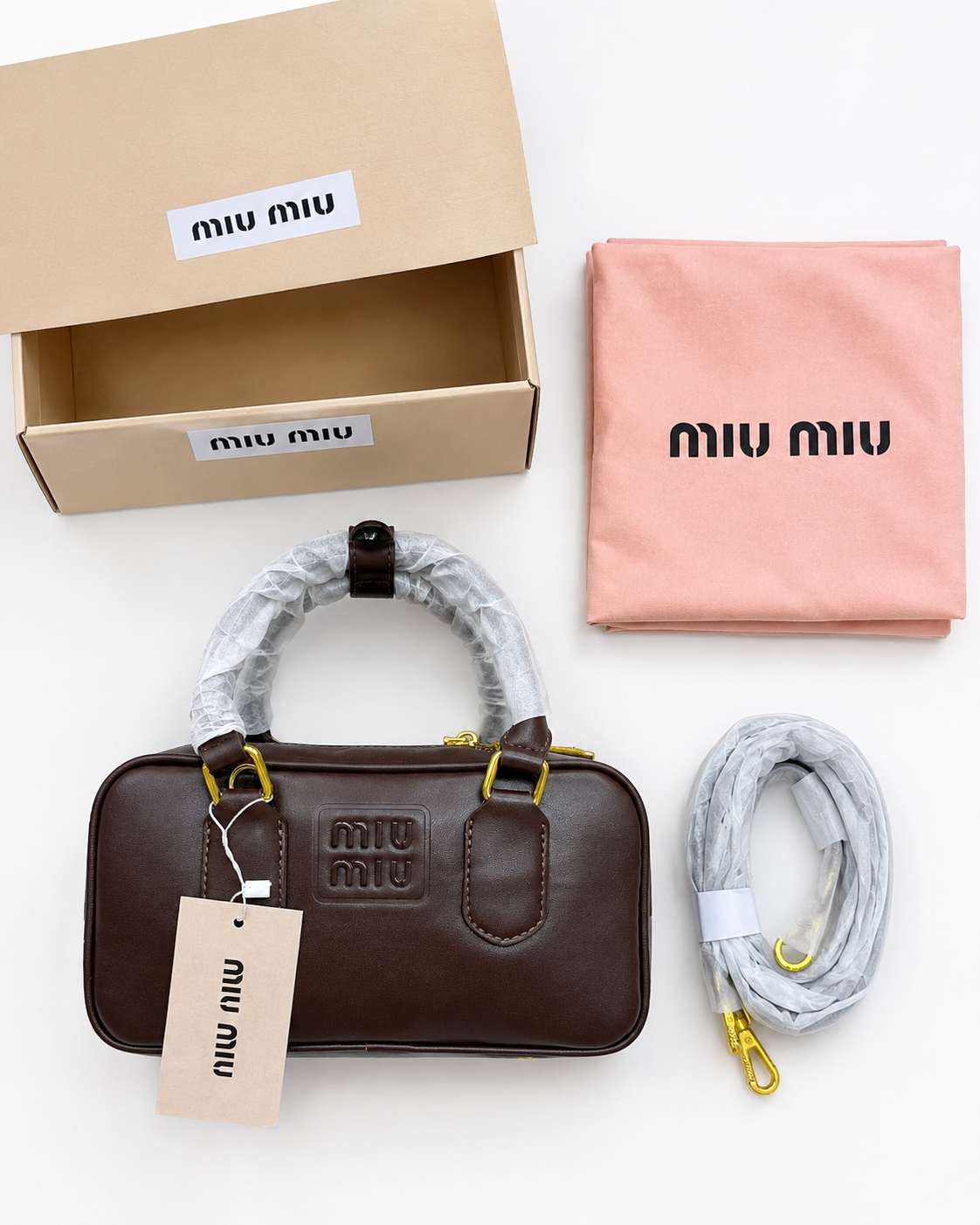 Miu Miu Arcadie Leather Bag