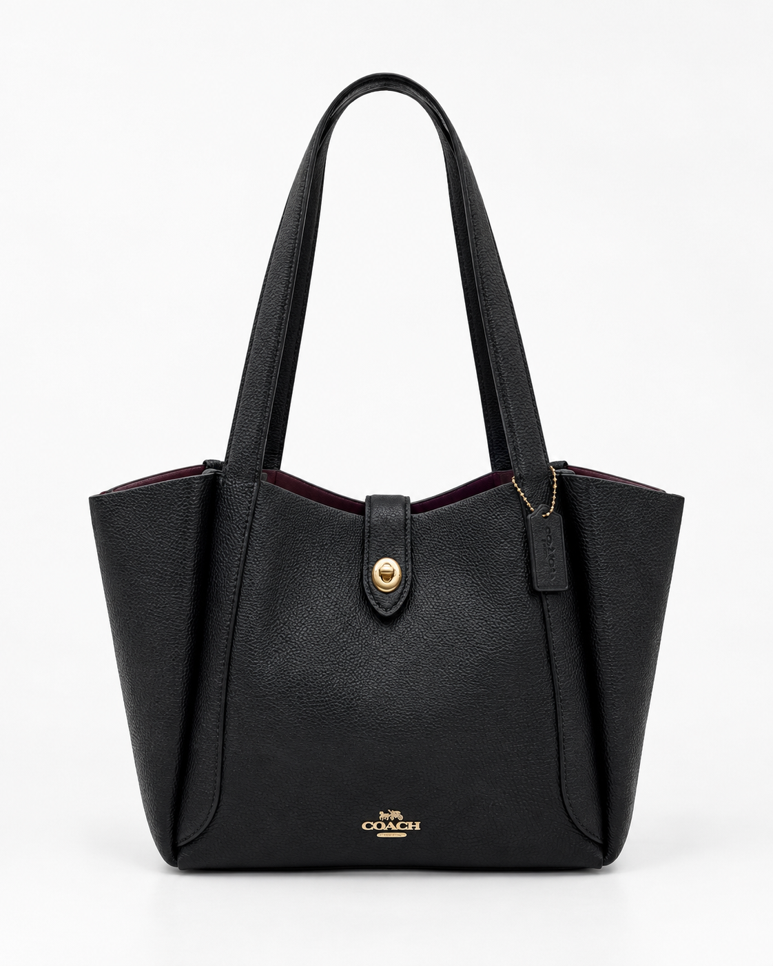 COACH Hadley Turnlock Tote Bag