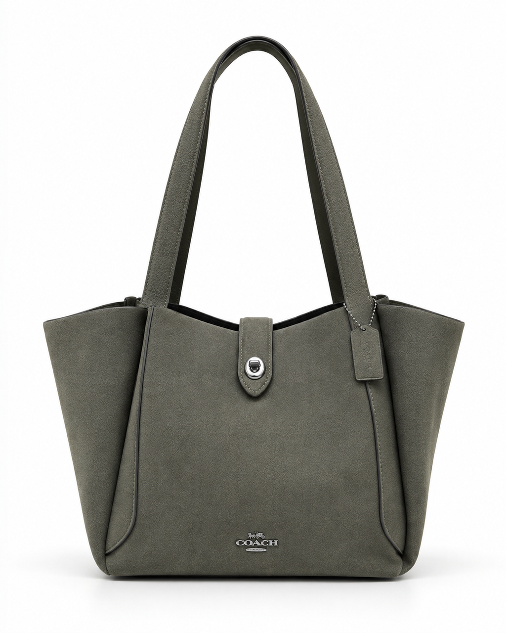COACH Hadley Turnlock Tote Bag