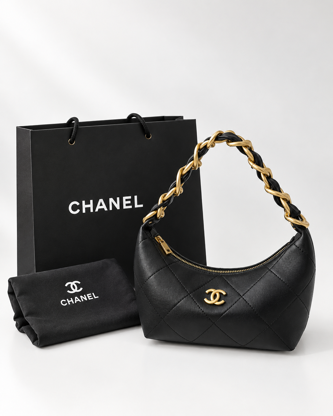 Chanel 25K Classic Quilted Flap Shoulder Bag