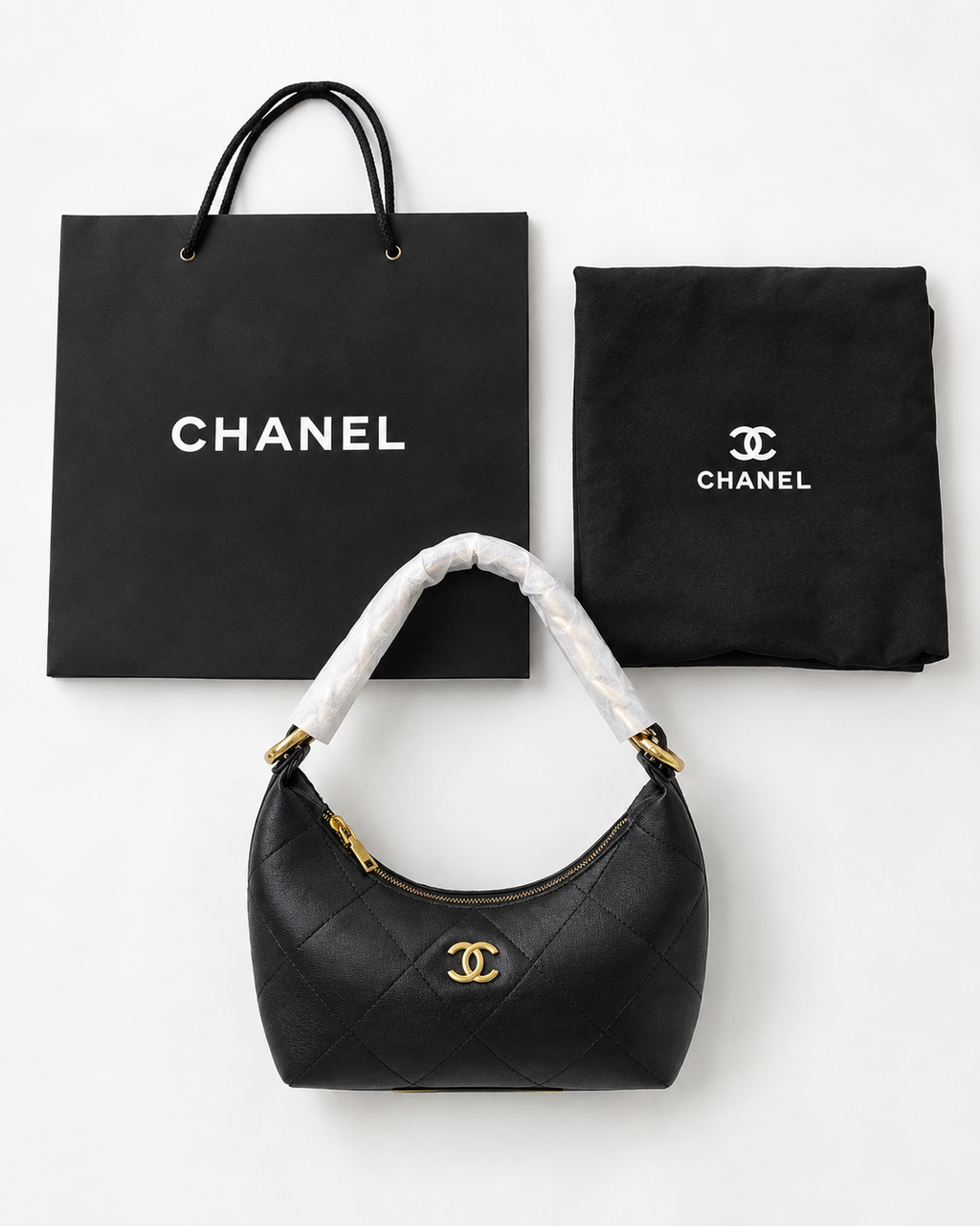Chanel 25K Classic Quilted Flap Shoulder Bag