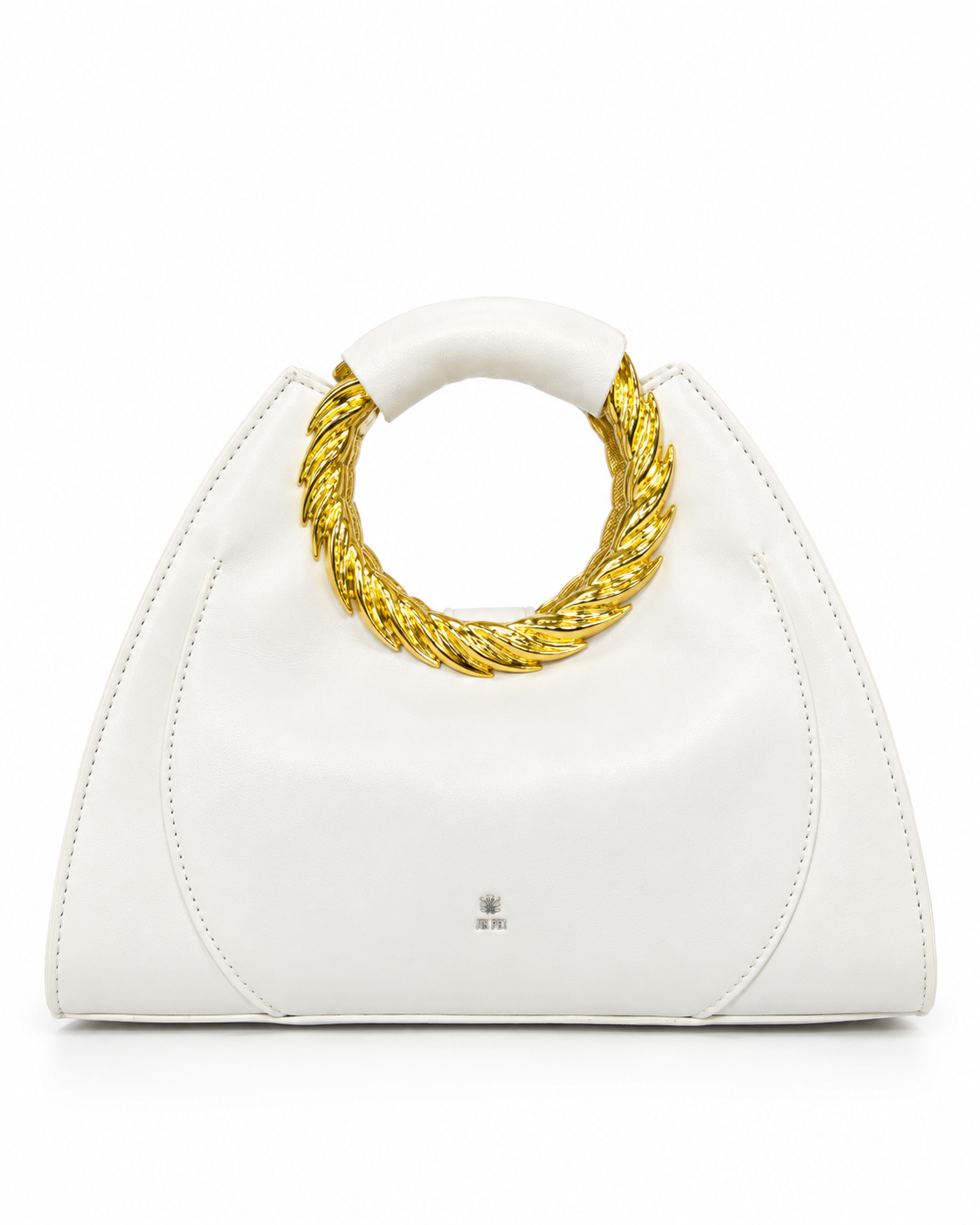 JW PEI Amiya Leaf Handle Sculpture Bag