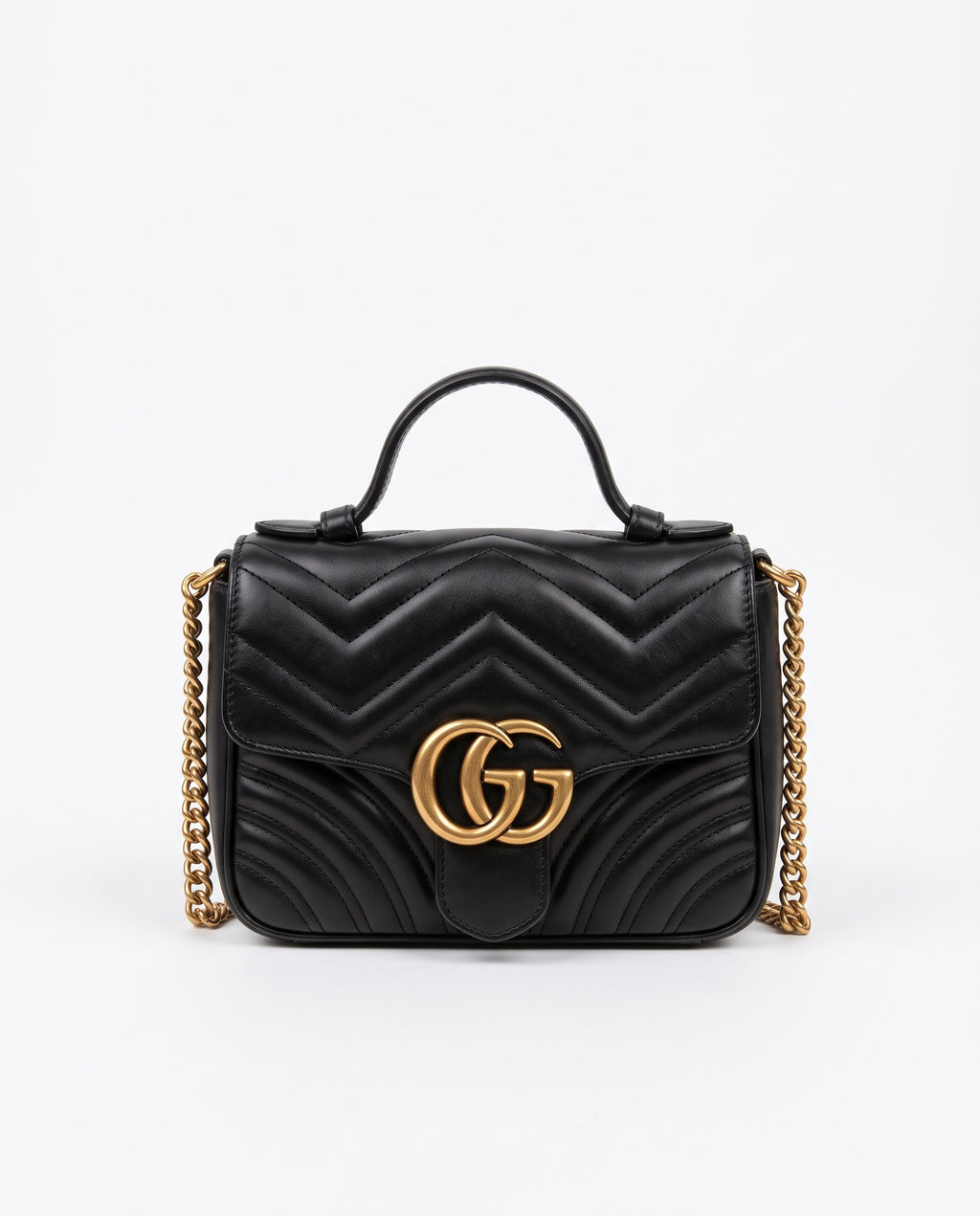Gucci GG Marmont Mini Top Handle Bag