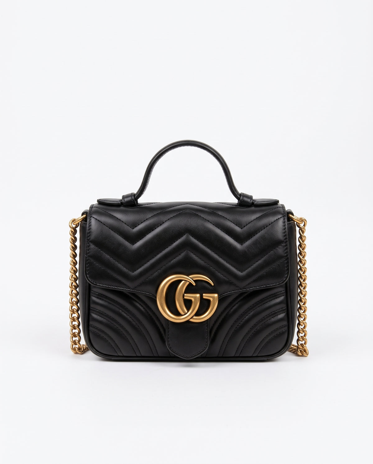 Gucci GG Marmont Mini Top Handle Bag