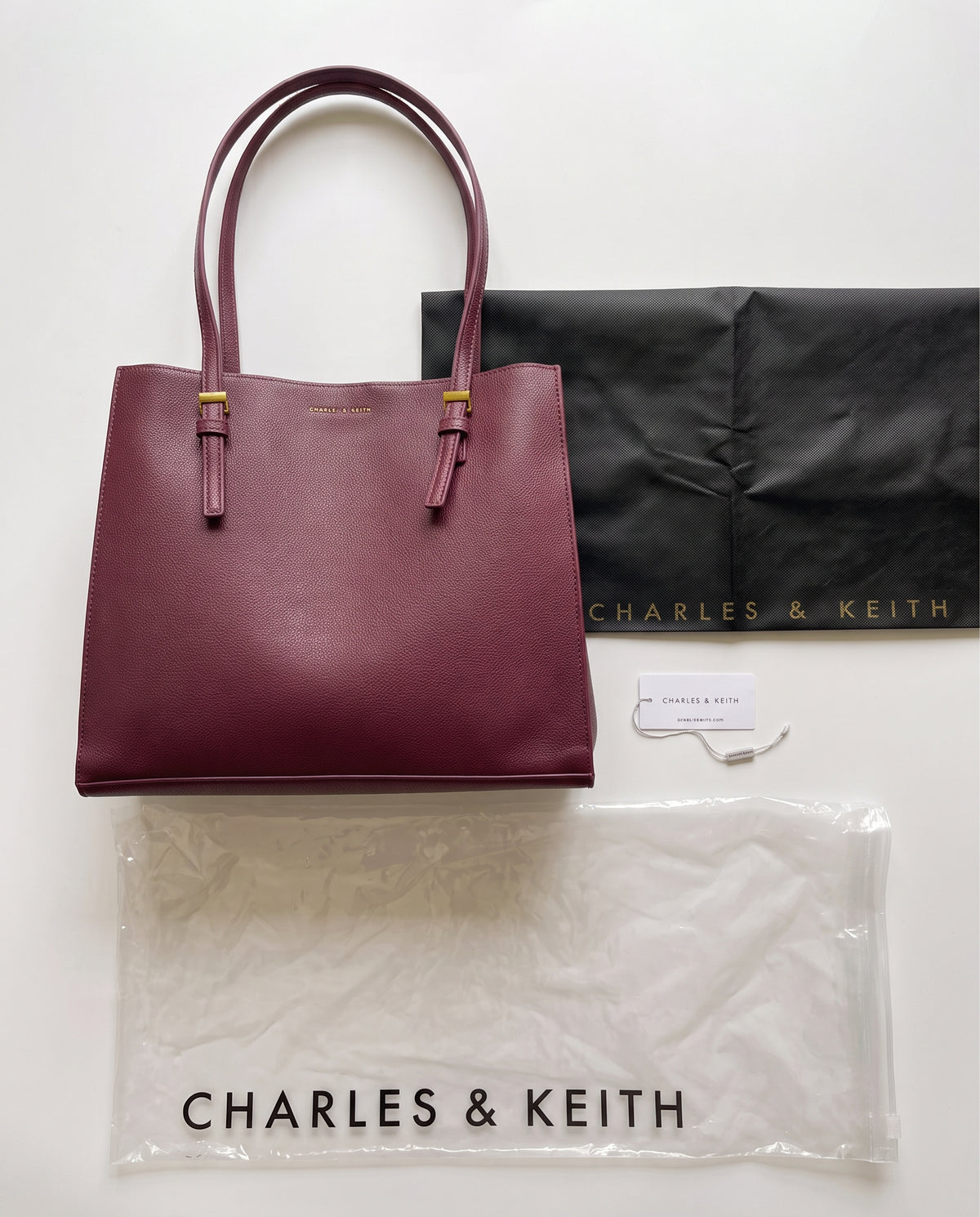 Charles & Keith Sansa Tote Bag