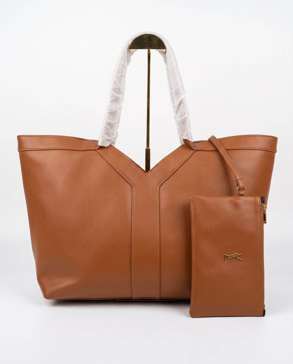 Saint Laurent Shopping Tote & Pouch 2-Piece Set