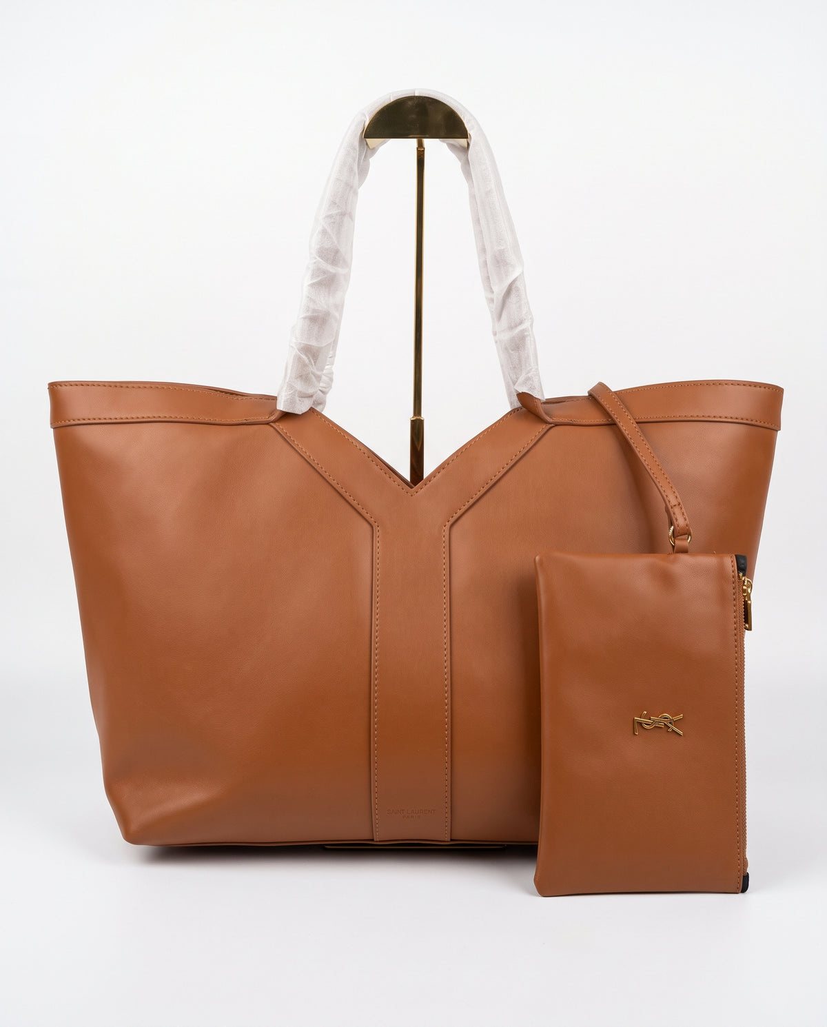 Saint Laurent Shopping Tote & Pouch 2-Piece Set