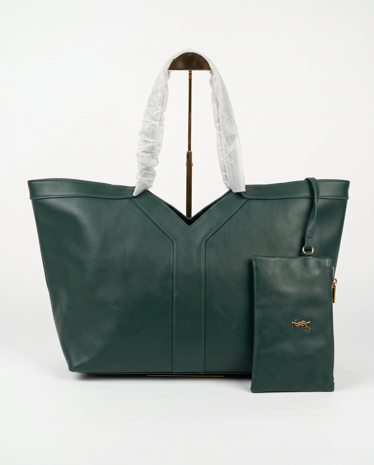 Saint Laurent Shopping Tote & Pouch 2-Piece Set