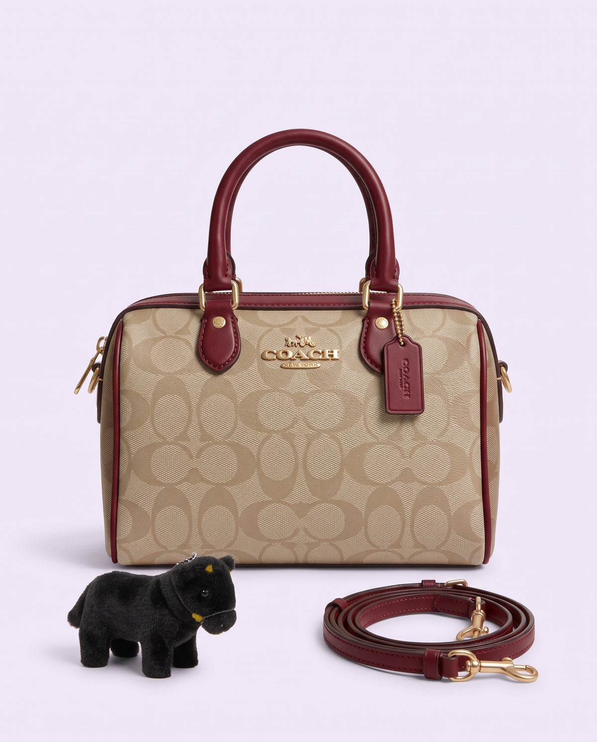 COACH Mini Rowan Crossbody Bag In Signature Canvas