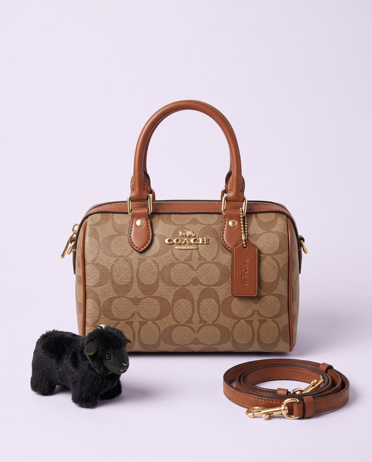 COACH Mini Rowan Crossbody Bag In Signature Canvas