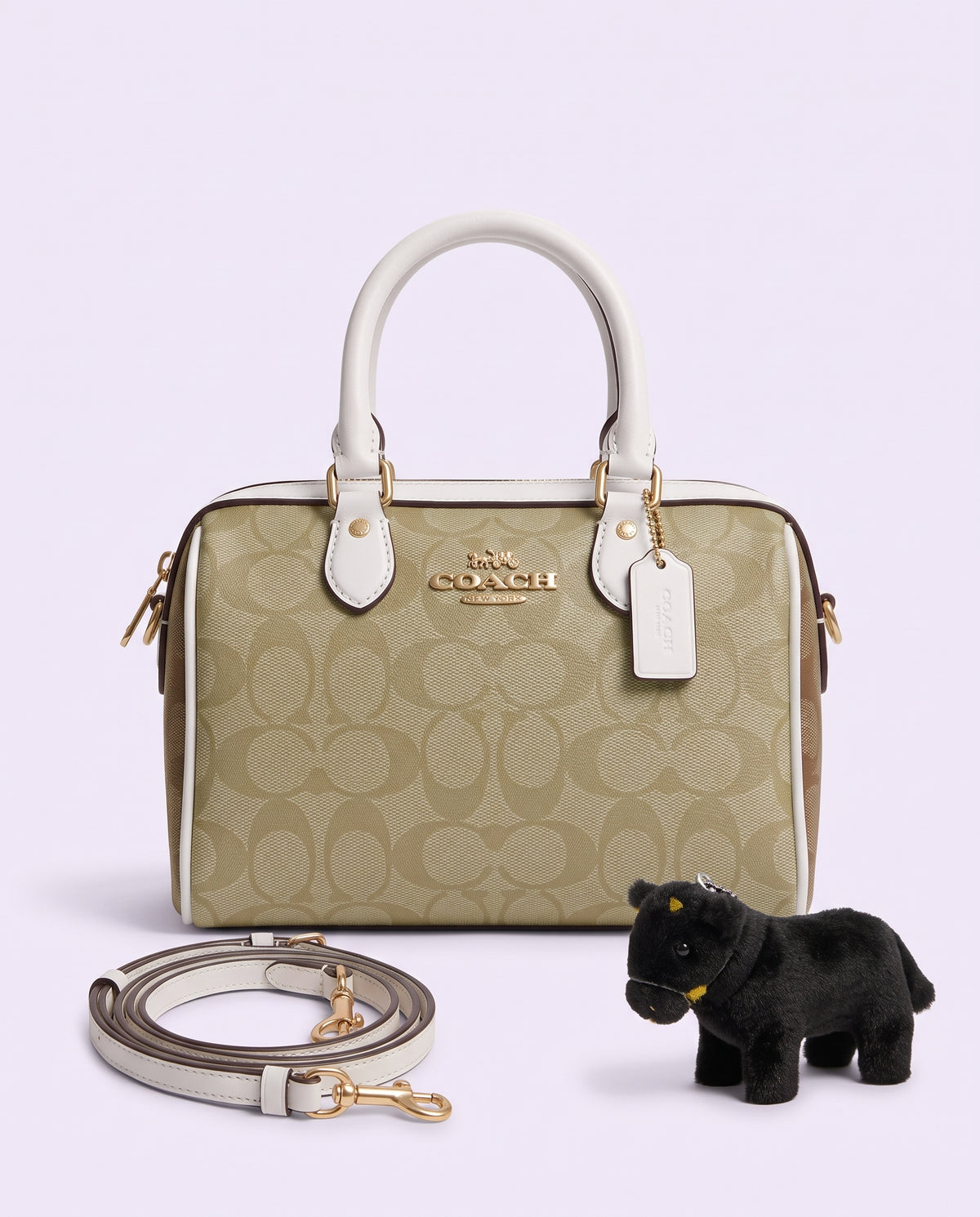 COACH Mini Rowan Crossbody Bag In Signature Canvas