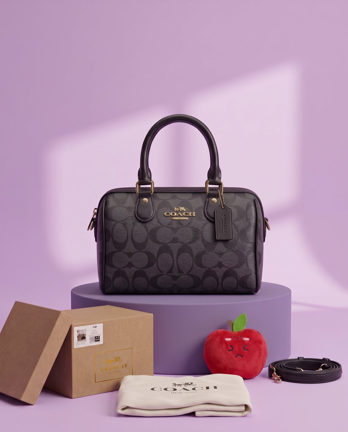 COACH Mini Rowan Crossbody Bag In Signature Canvas