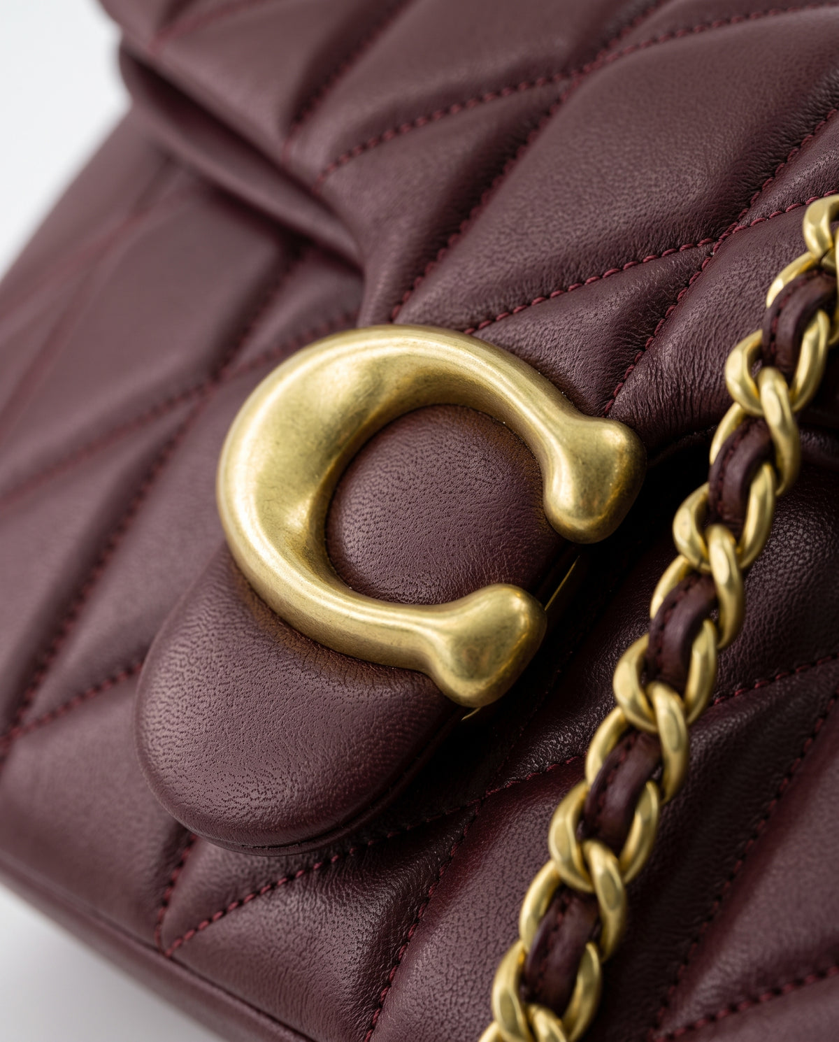 COACH Quilted Tabby Shoulder Bag 26