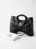 Chanel 25C Bow Flap Bag in Quilted Lambskin