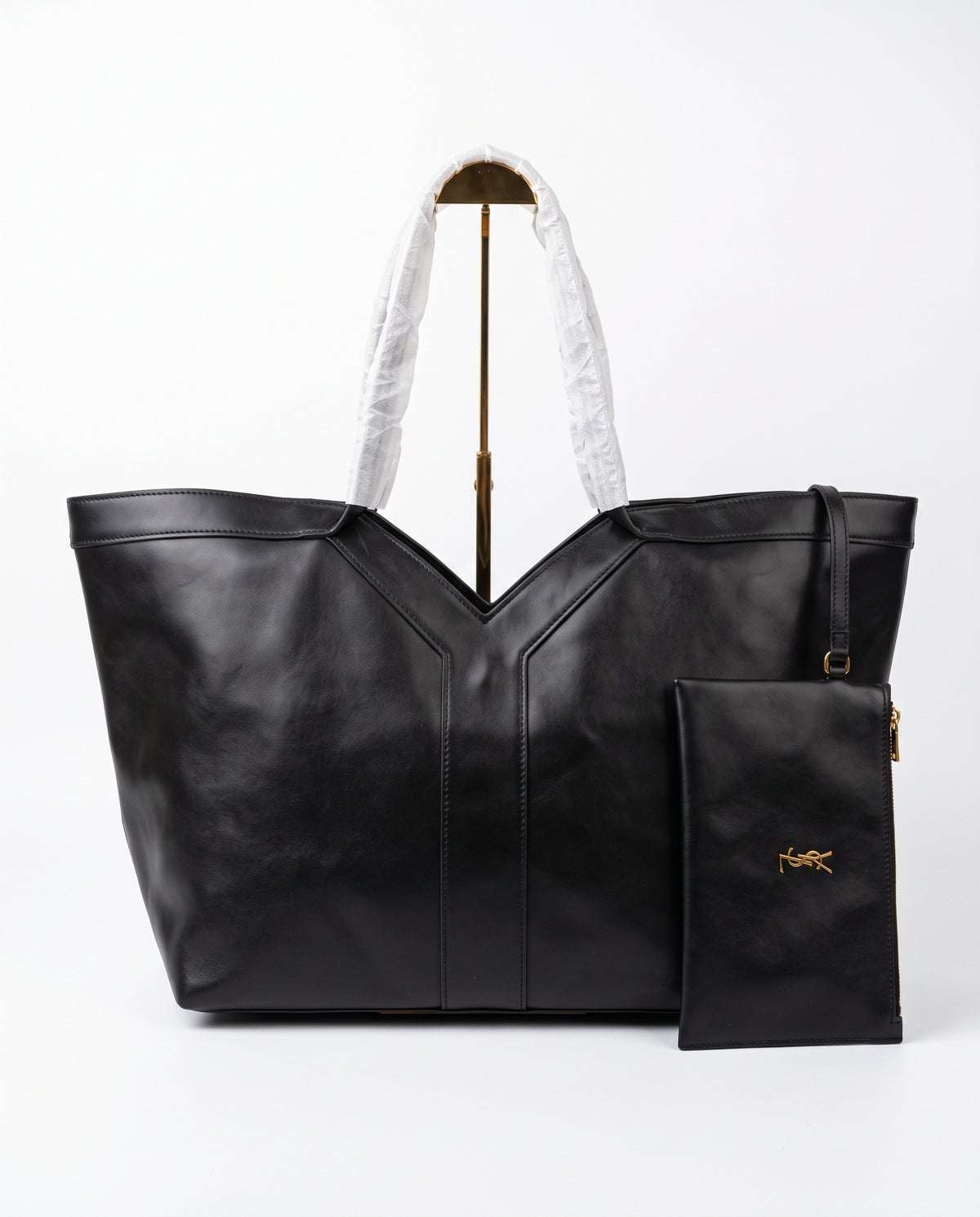 Saint Laurent Shopping Tote & Pouch 2-Piece Set