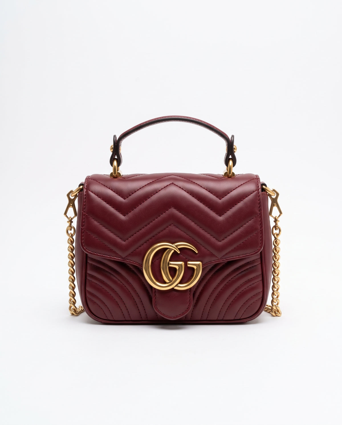 Gucci GG Marmont Mini Top Handle Bag